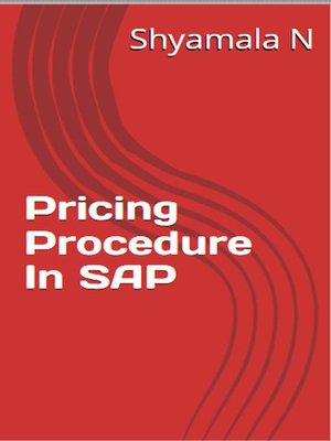 cover image of Pricing Procedure In SAP